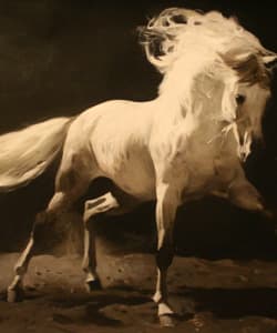 Gagos gallery Horse, oil on canvas