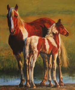 Gagos gallery Horse, oil on canvas