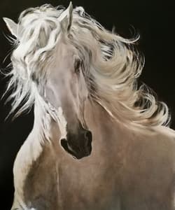 Gagos gallery Horse, oil on canvas