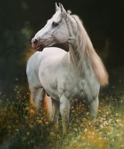 Gagos gallery Horse, oil on canvas
